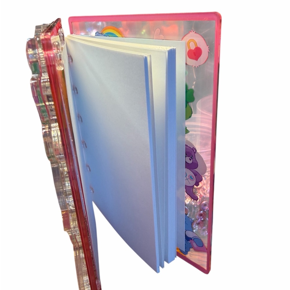 Care Bears Colorful Acrylic Shaker Notepad - Picture 2 of 3